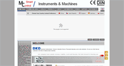 Desktop Screenshot of mc-instruments.com